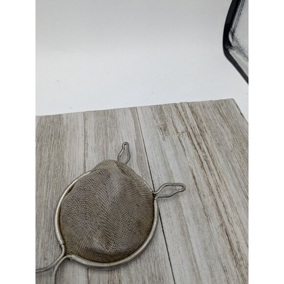 Unbranded Vegetable Handle 9 1/4" Hand Held Strainer Screen Sifter 3" Basket - Picture 5 of 8